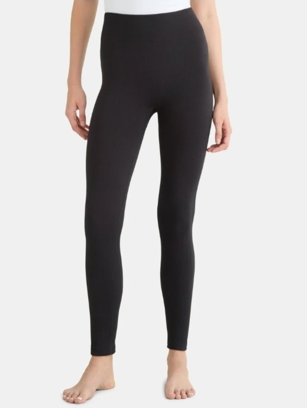 Ozark Trail Women's 2XL Warmer Seamless Ribbed Thermal Set Legging + Crew Top - Picture 4 of 15